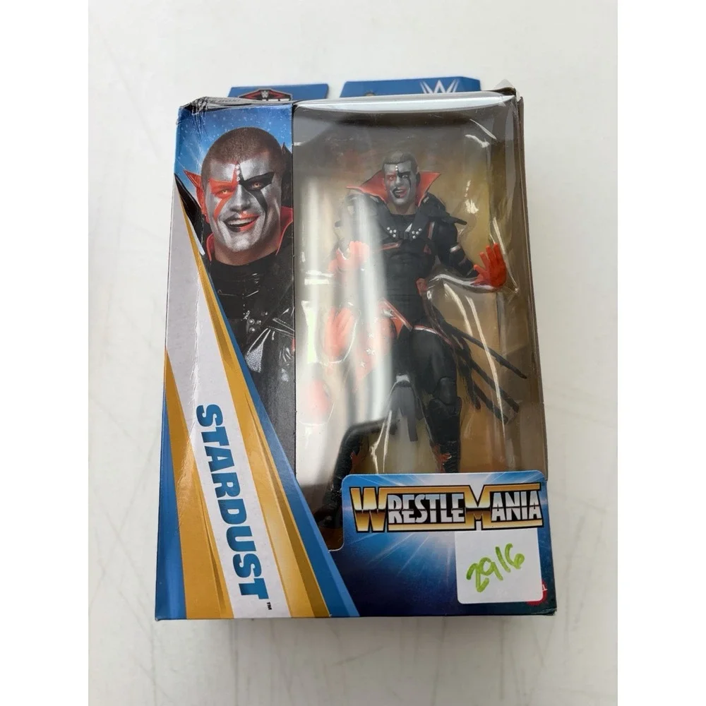 Mattel WWE Elite Collection Wrestle Mania STARDUST Sm Box Dmg New